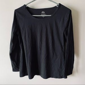 Blis black long sleeve tee